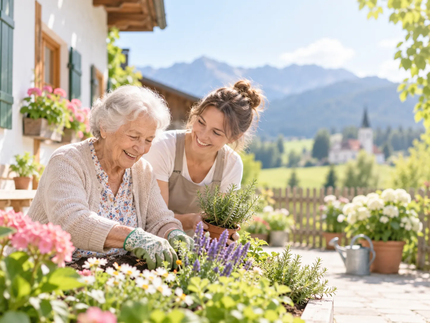 Gartenpflege und praktische Unterstützung im Außenbereich